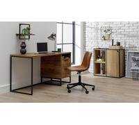 Habitat Nomad 2 Drawer Oak Desk - Natural