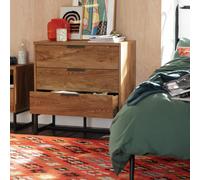 Habitat Nomad 3 Drawer Chest - Oak Effect