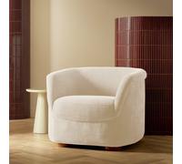 Habitat Nora Fabric Chair - Cream