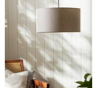 Habitat Oatmeal Linen Easy Fit Lampshade - 35cm