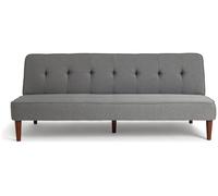 Habitat Odeon Fabric 2 Seater Clic Clac Sofa Bed - Grey