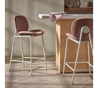 Habitat Oryn Fabric Bar Stool - Pink