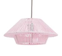 Habitat Paper Rope 2 Tier Pink Easy Fit Lampshade - 35cm