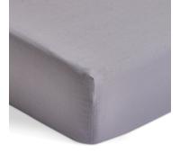 Habitat Polycotton Extra Deep Grey Fitted Sheet - King size