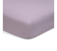 Habitat Polycotton Lilac Fitted Sheet - Single