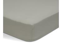 Habitat Polycotton Sage Fitted Sheet - Double