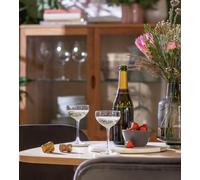 Habitat Portofino Set of 2 Champagne Coupe Glasses