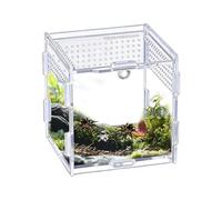 Habitat Pour Reptiles En Acrylique Transparent - Enclos Clair Pour Caméléon Et Petits Animaux | Terrarium De Reproduction Et Observation Pours Reptiles | Habitat Sécurisé Pours Élevage Soins