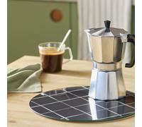 Habitat Printed Glass Worktop Saver - Black