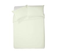 Habitat Pure Cotton 200TC Cream Bedding Set - Double