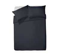 Habitat Pure Cotton 200TC Navy Bedding Set - Double