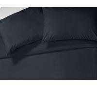 Habitat Pure Cotton 200TC Navy Bedding Set - Kingsize