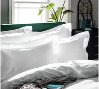 Habitat Pure Cotton 200TC Oxford Pillowcase Pair- White
