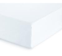 Habitat Pure Cotton 200TC White Flat Sheet - Kingsize