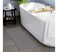Habitat Quick Dry Dark Grey Bath Runner - 40x100cm