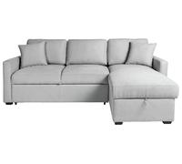 Habitat Reagan Right Hand Storage Chaise Sofa Bed - Grey