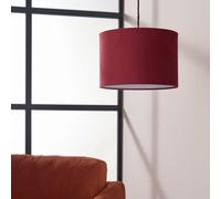 Habitat Red Velvet Easy Fit Lampshade - 30cm