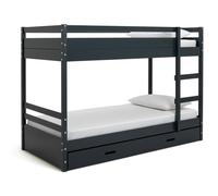Habitat Rico Bunk Bed Frame With Drawer & 2 Mattres-Ink Blue