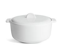 Habitat Riko 2.29 Litre Ceramic Casserole Dish - White