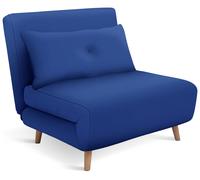 Habitat Roma Single Fabric Chairbed - Blue
