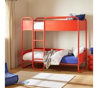 Habitat Rory Single Metal Bunk Bed - Red