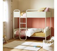 Habitat Rory Single Metal Bunk Bed with Mattress - Grey