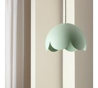 Habitat Sage Scallop Metal Easy Fit Lampshade - 30cm