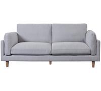 Habitat Salome Fabric 3 Seater Sofa - Light Grey
