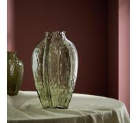 Habitat Seed Pod Glass Vase - Green