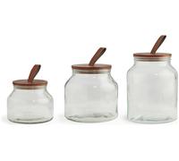 Habitat Set of 3 Glass Jar Set