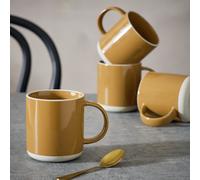 Habitat Set of 4 Mugs - Brown