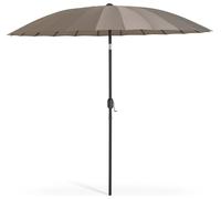 Habitat Shanghai 2.7m Garden Parasol - Taupe