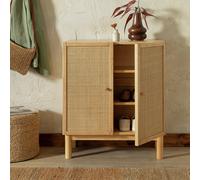 Habitat Simone 2 Door Shoe Storage Cabinet - Oak