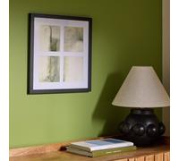 "Habitat Single Mount Multi Photo Black Picture Frame - 4x4"""