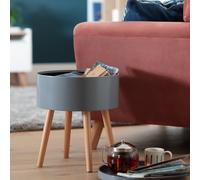 Habitat Skandi Storage Side Table - Grey
