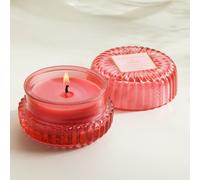 Habitat Small Lidded Votive Candle - Pomegranate & Amber