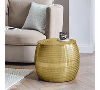 Habitat Sona Side Storage Table - Brass
