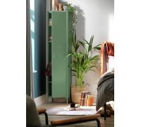 Habitat Stevie Tall 1 Door 4 Shelf Locker - Green