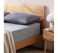 Habitat Stockholm Printed Fitted Sheet - King size