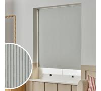 Habitat Stripe Blackout Blue Roller Blind - 90cm