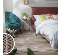 Habitat Stripe Cotton Rug - 120x160cm