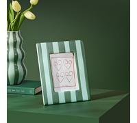 "Habitat Stripe Green Picture Frame - 5x7"""