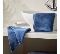 Habitat Supersoft 2 Pack Face Cloth - Denim