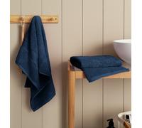 Habitat Supersoft 2 Pack Hand Towel - Denim