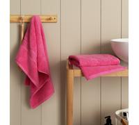 Habitat Supersoft 2 Pack Hand Towel - Raspberry