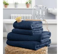 Habitat Supersoft 4 Piece Towel Bale - Denim