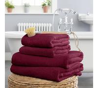 Habitat Supersoft 4 Piece Towel Bale - Plum