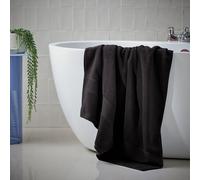 Habitat Supersoft Bath Sheet - Black