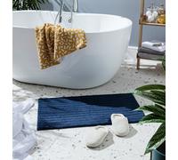 Habitat Supersoft Quick Dry Bath Mat - Navy