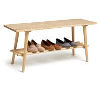 Habitat Swen 1 Shelf Shoe Bench - Oak